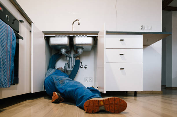 Professional Plumbing technician working in Hartshorn, MO